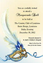 Masquerade Invitations